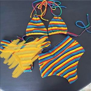 Montce Swim Triangle Bikini Top Only - Medium